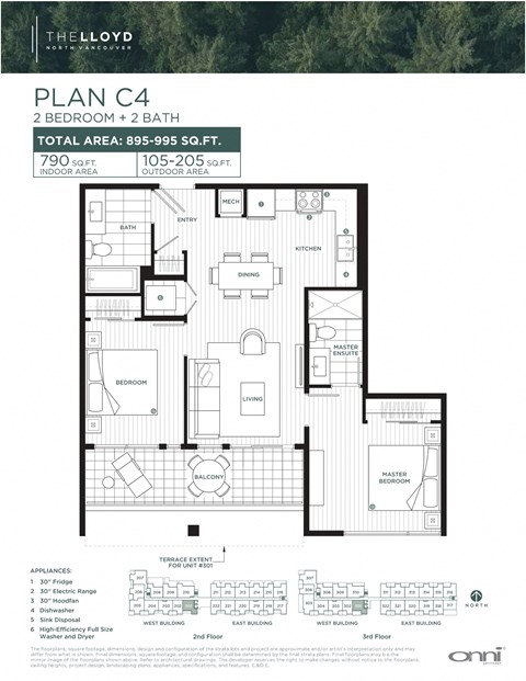 the floor plan of the condo